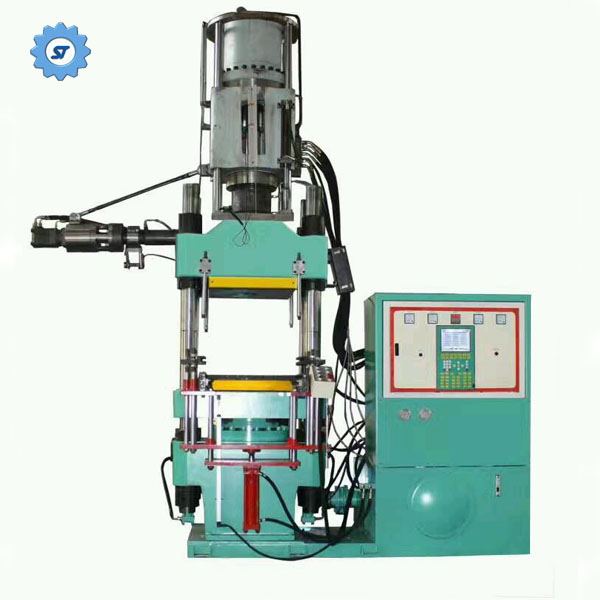 VERTICAL TYPE RUBBER INJECTION COMPRESSION MOLDING MACHINE
