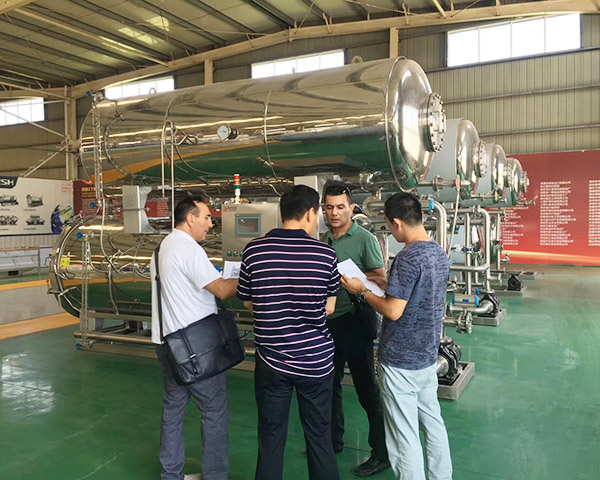 Cross Ocean Technology Exchange: Foreign Customers Deeply Explore Our Innovative Technology for High Temperature Sterilization Kettles