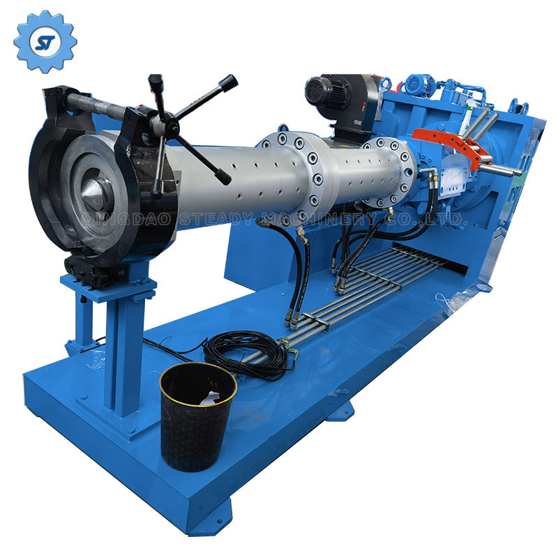 Pin Barrel Vacuum Cold Feed Rubber Extruding Machine