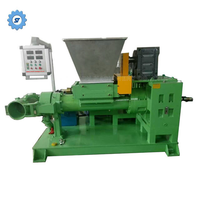 Hot Feed Rubber Strainer Filter Extruder Machine