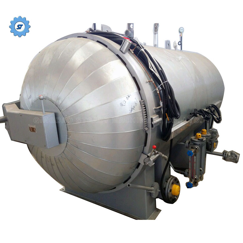 Steam Heating Rubber Products Vulcanizing Tank Autoclave Machine