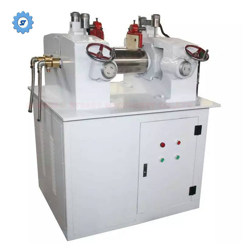 Small size lab laboratory use rubber open mixing mill
