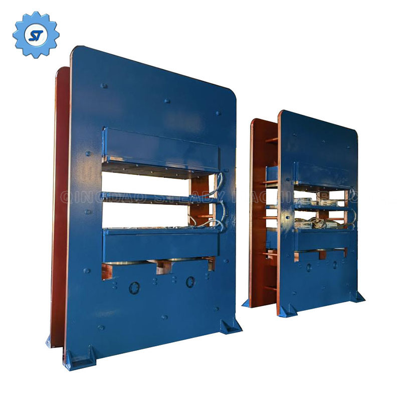 Rubber Solid Wheel Vulcanization Making Compression Molding Machine