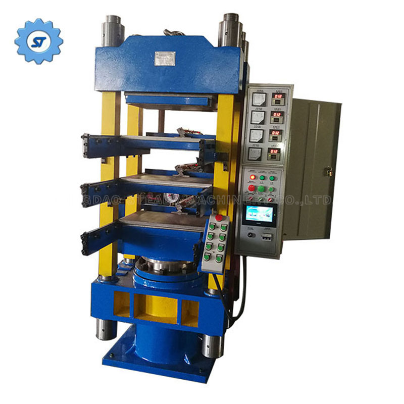 Rubber Shoe Sole Vulcanization Heat Curing Press Making Machine